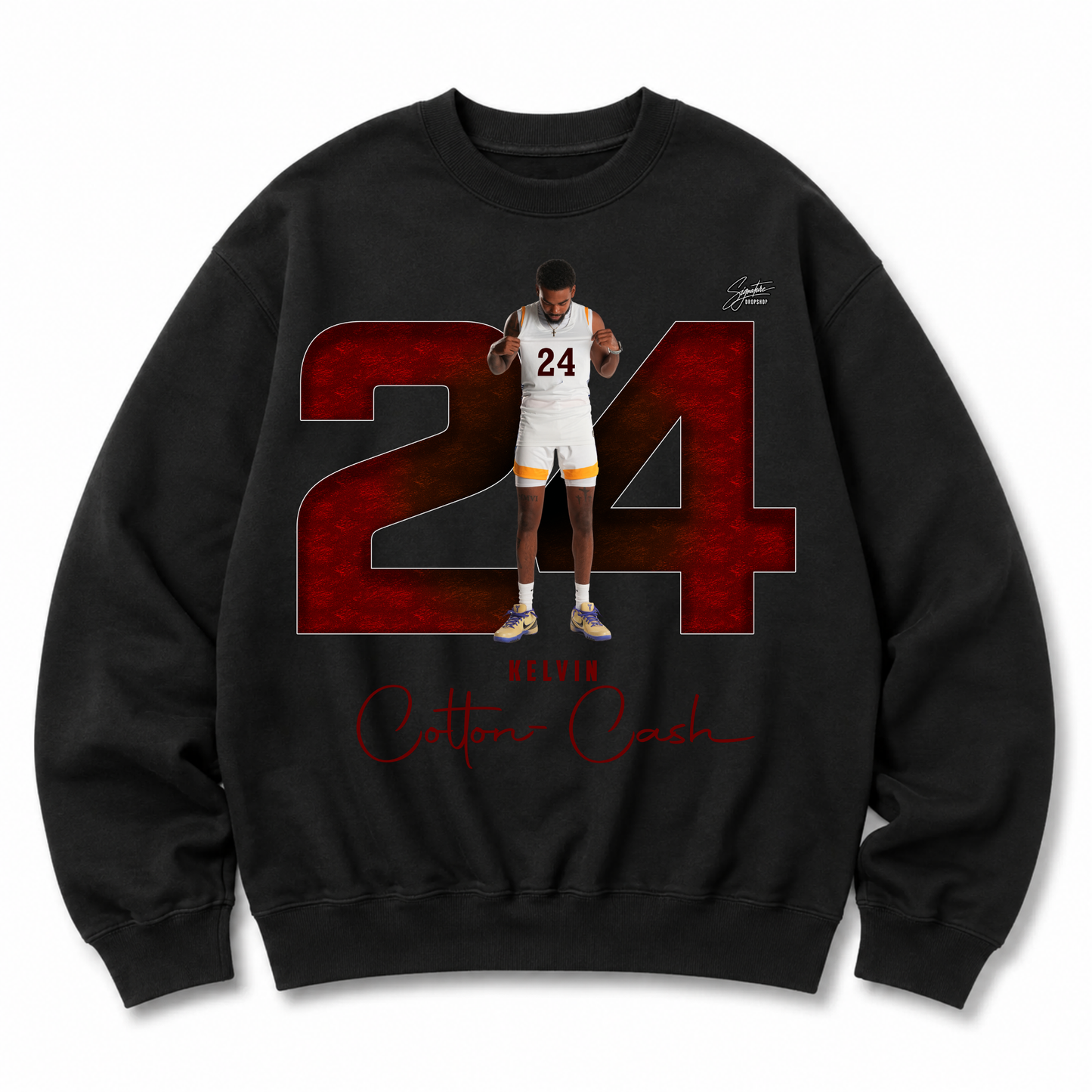 Kelvin Cotton-Cash Heavyweight Crewneck Sweatshirt