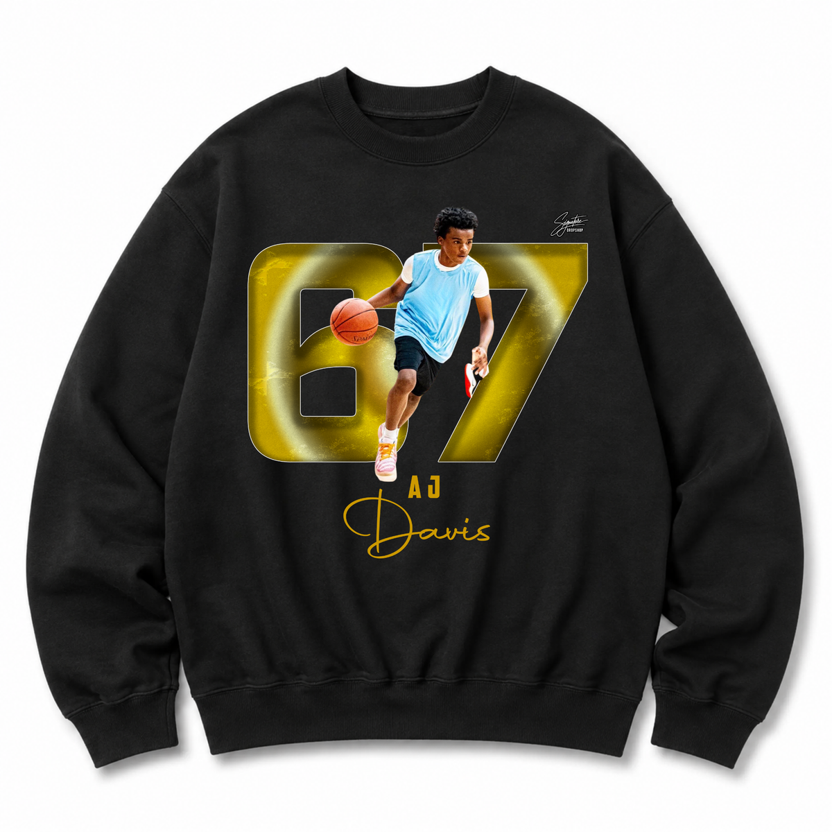Aj Davis Heavyweight Crewneck Sweatshirt