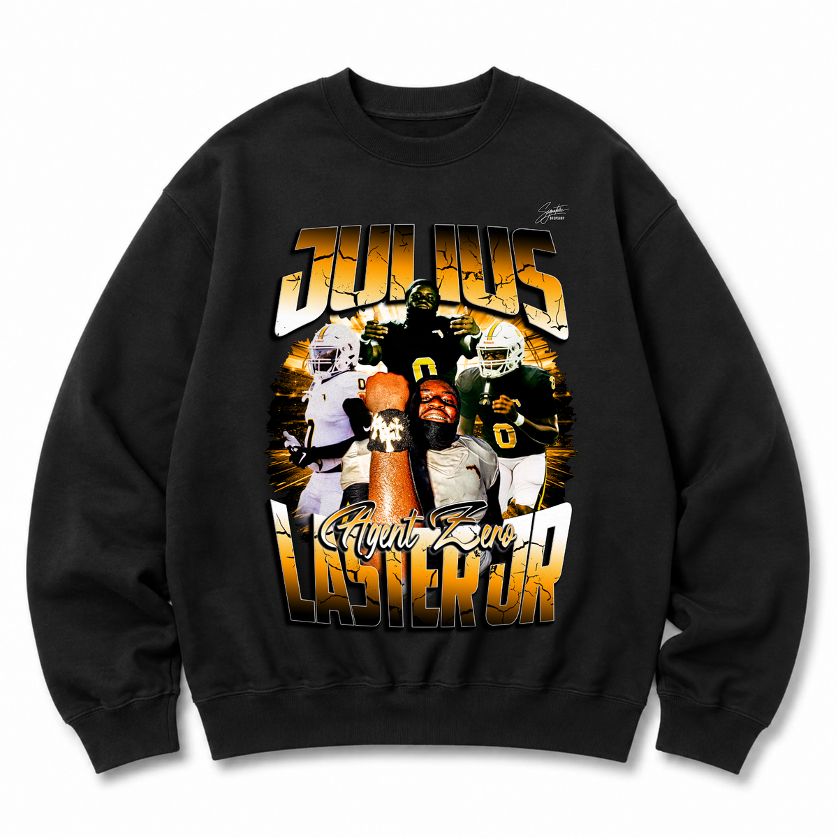 Julius Laster Jr Heavyweight Crewneck Sweatshirt