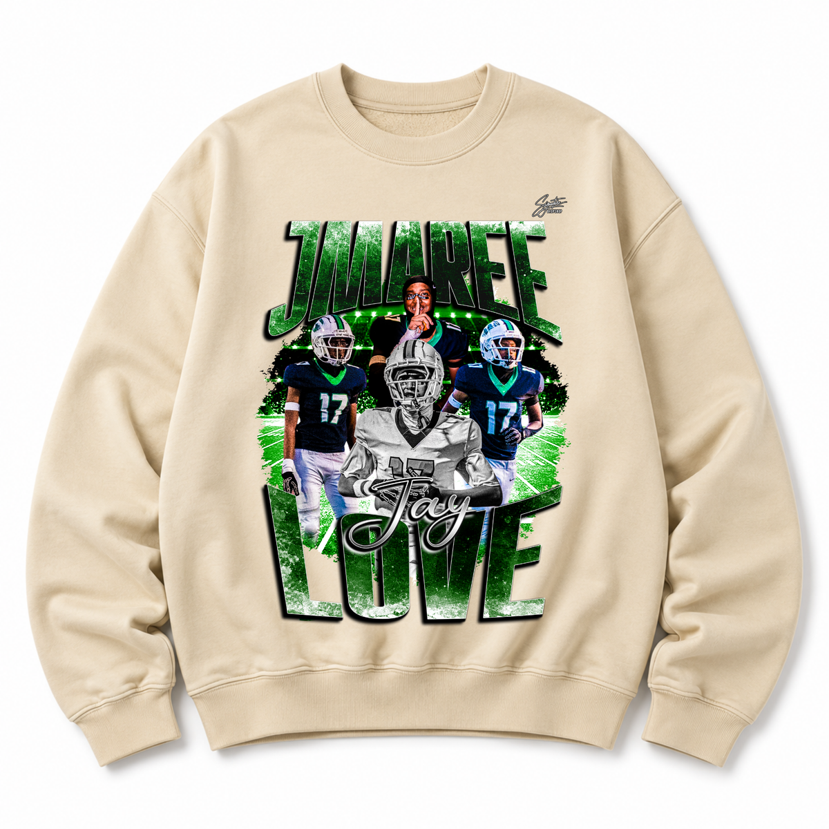 JMaree Love Heavyweight Crewneck Sweatshirt