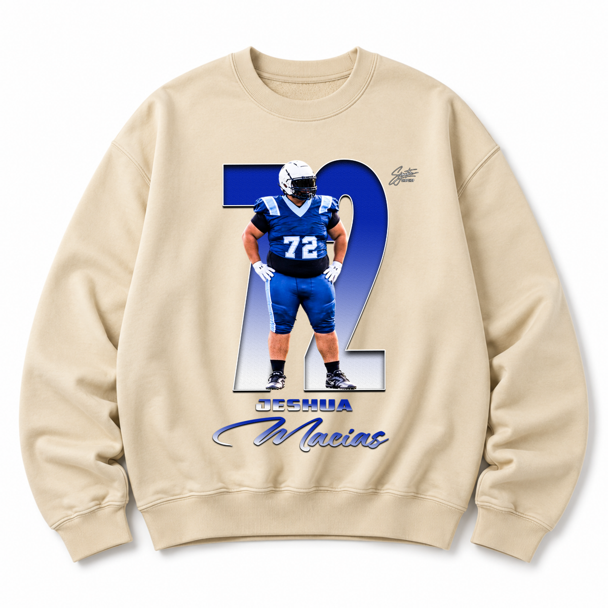 Jeshua Macias Heavyweight Crewneck Sweatshirt