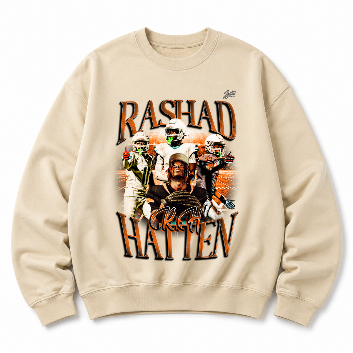 Rashad Hatten Heavyweight Crewneck Sweatshirt