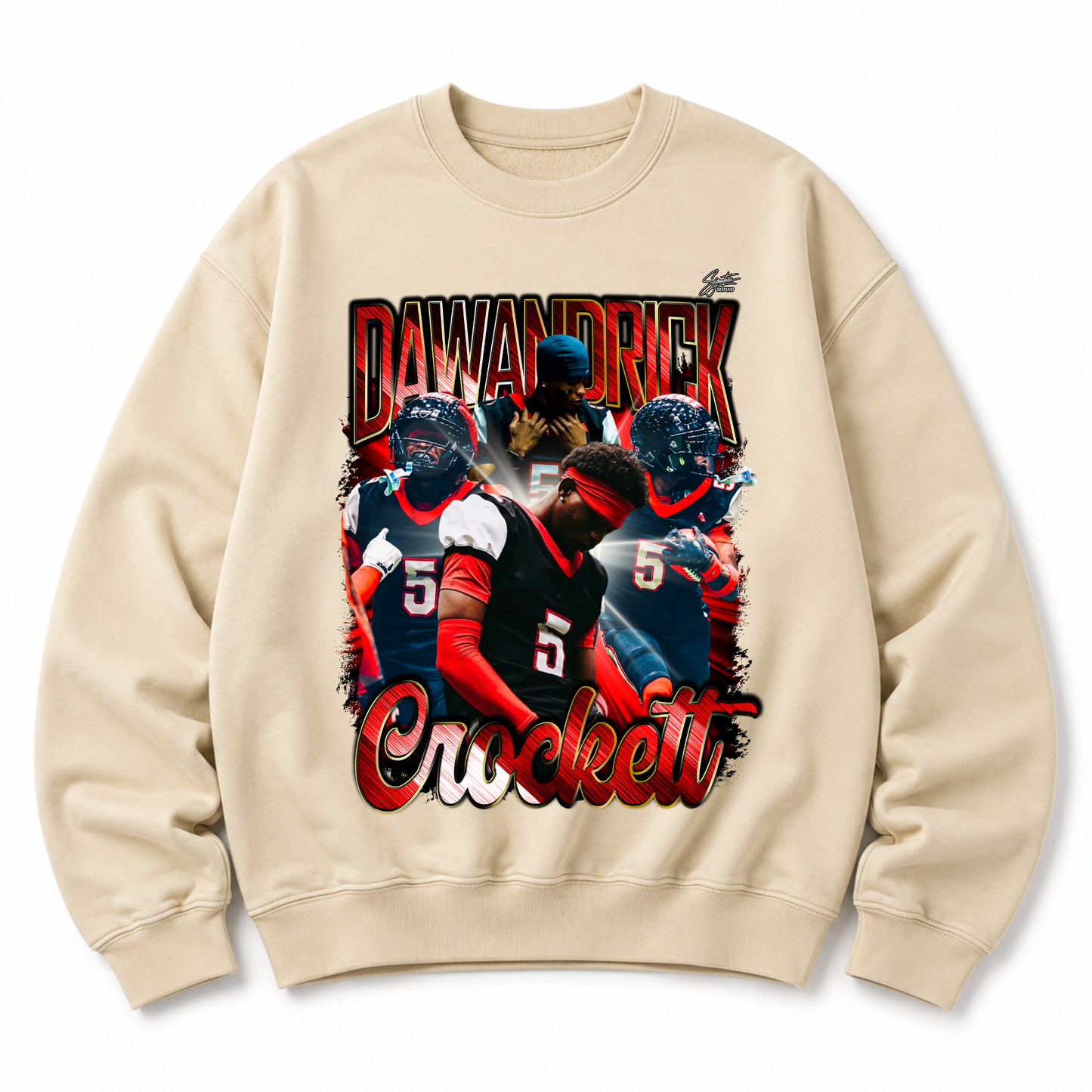Dawandrick Crockett Heavyweight Crewneck Sweatshirt
