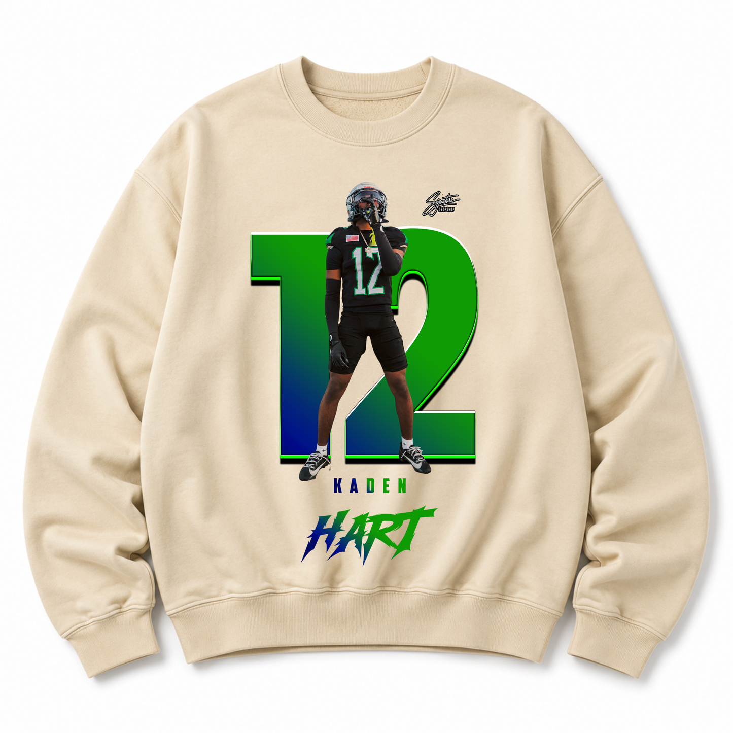 Kaden Hart Heavyweight Crewneck Sweatshirt
