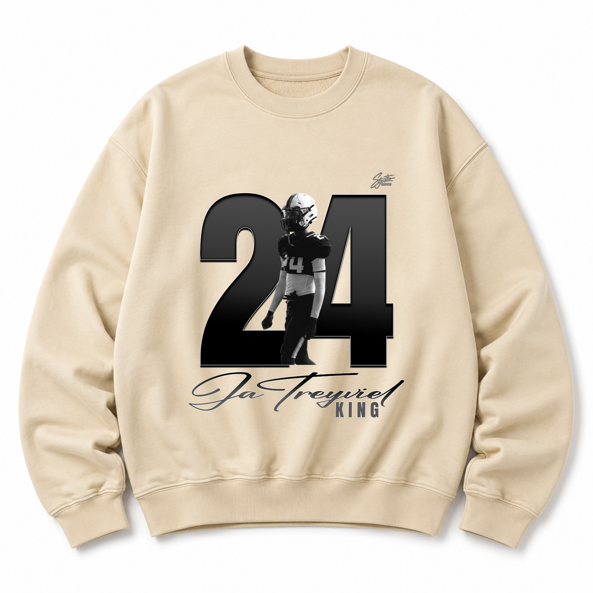 JaTreyviel King Heavyweight Crewneck Sweatshirt