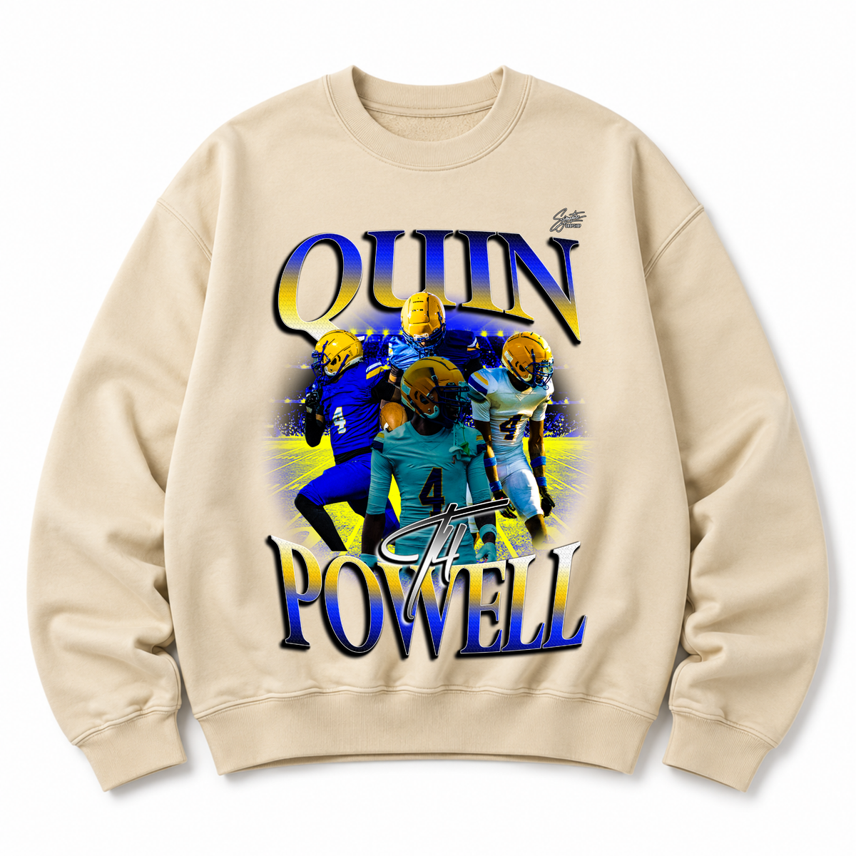 Quin Powell Heavyweight Crewneck Sweatshirt