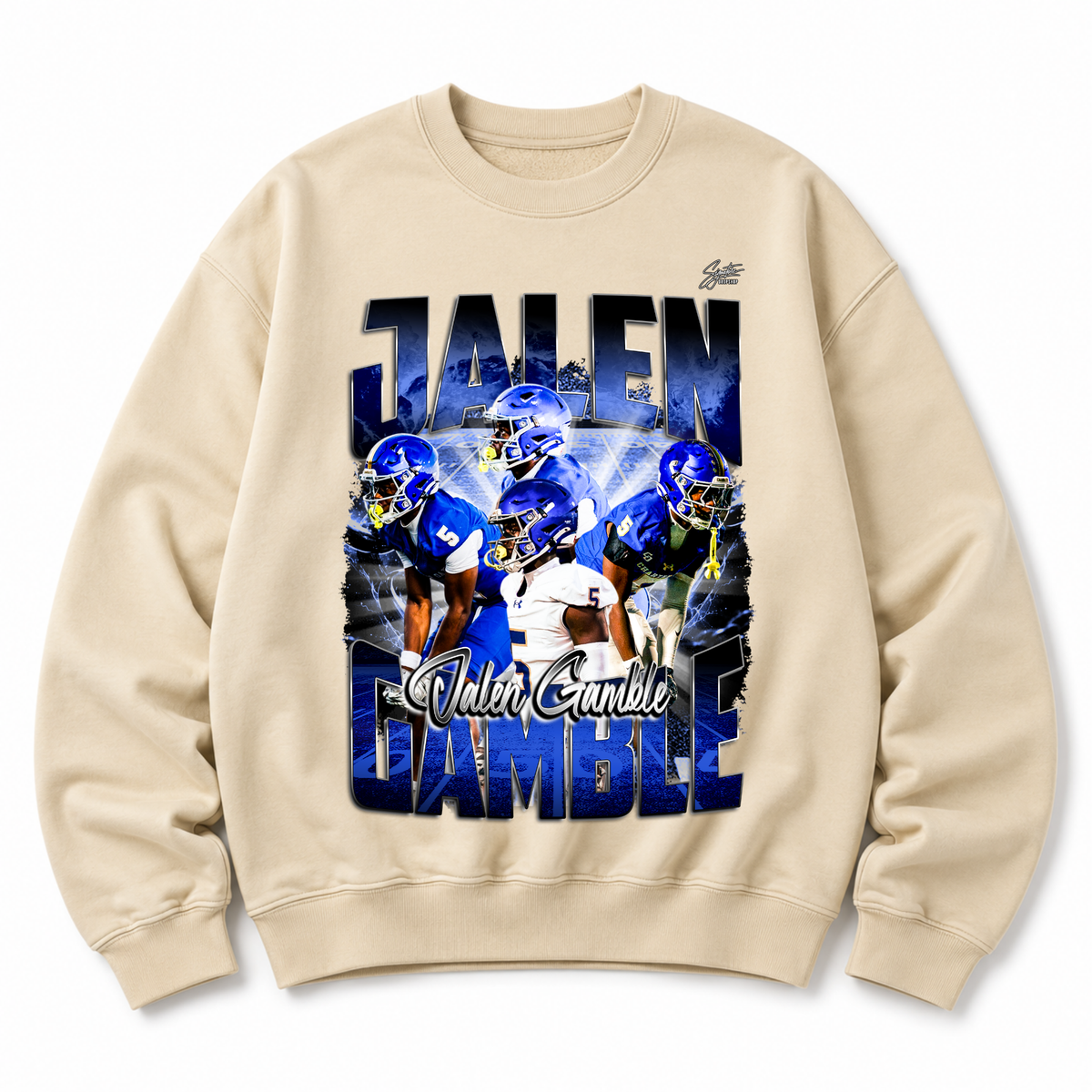 Jalen gamble Heavyweight Crewneck Sweatshirt