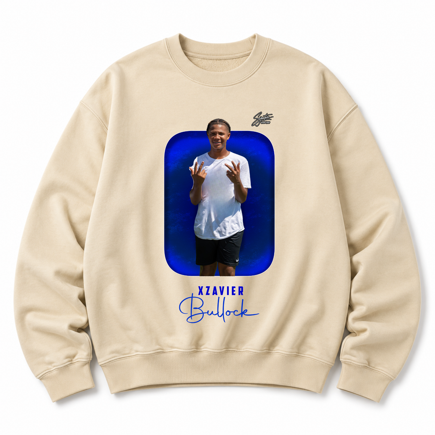 Xzavier Bullock Heavyweight Crewneck Sweatshirt