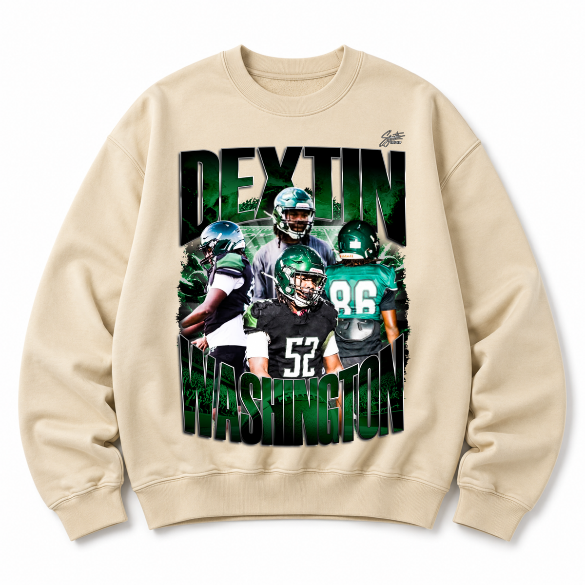 Dextin Washington Heavyweight Crewneck Sweatshirt