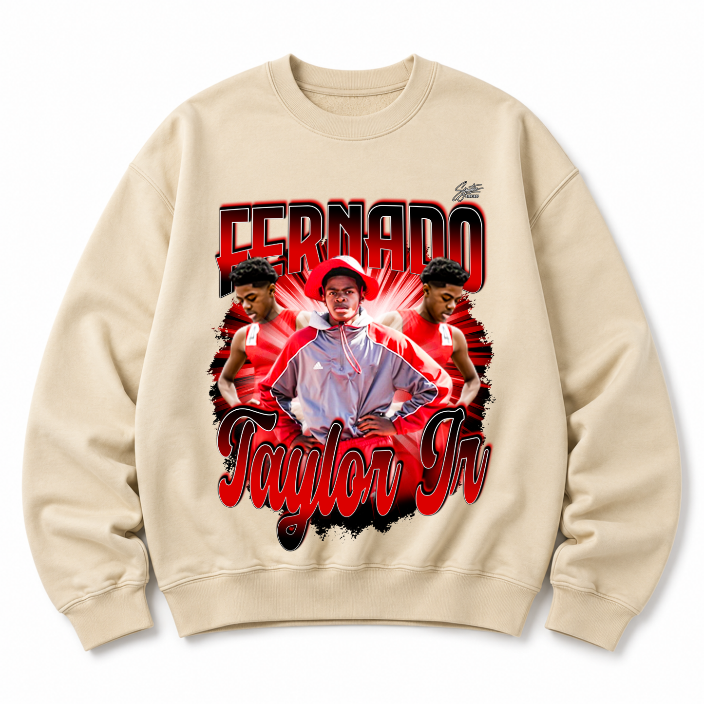 Fernado Taylor Jr Heavyweight Crewneck Sweatshirt