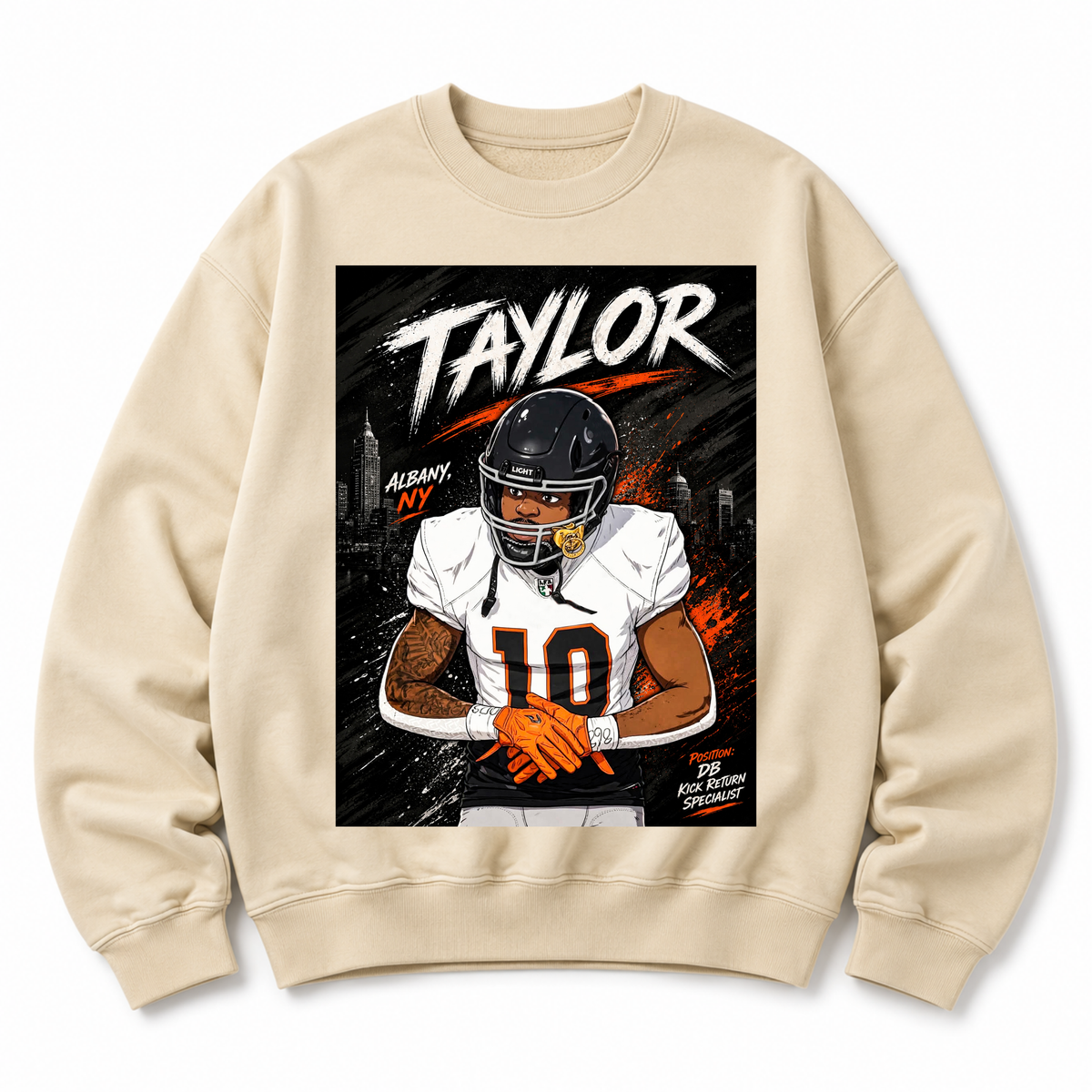 Taurian Taylor Heavyweight Crewneck Sweatshirt