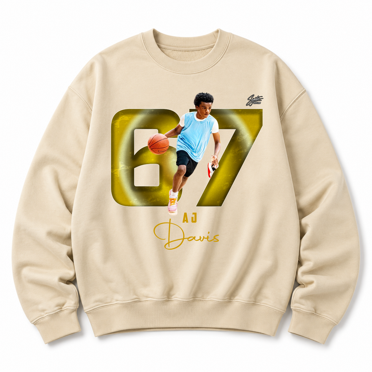 Aj Davis Heavyweight Crewneck Sweatshirt
