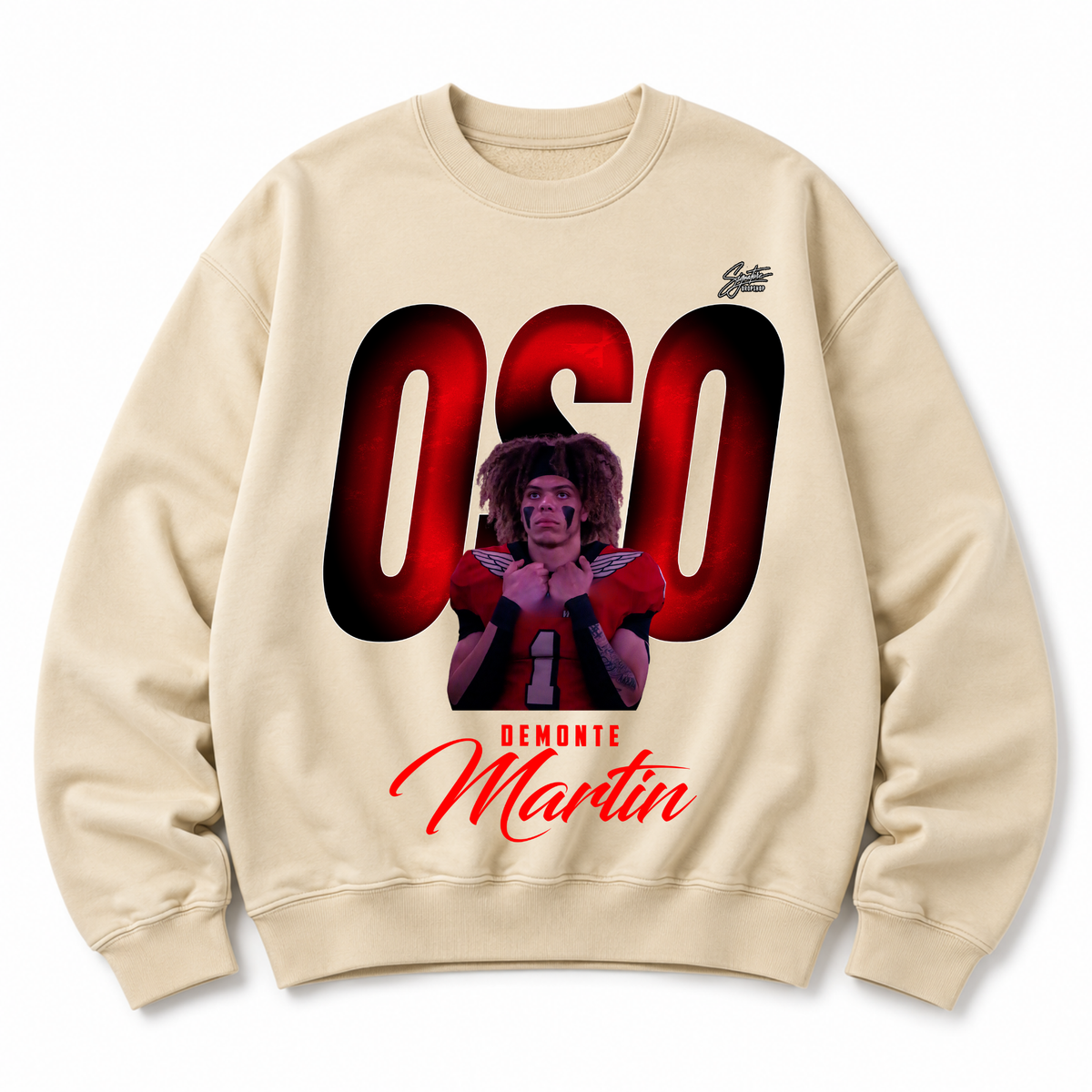 Demonte Martin Heavyweight Crewneck Sweatshirt