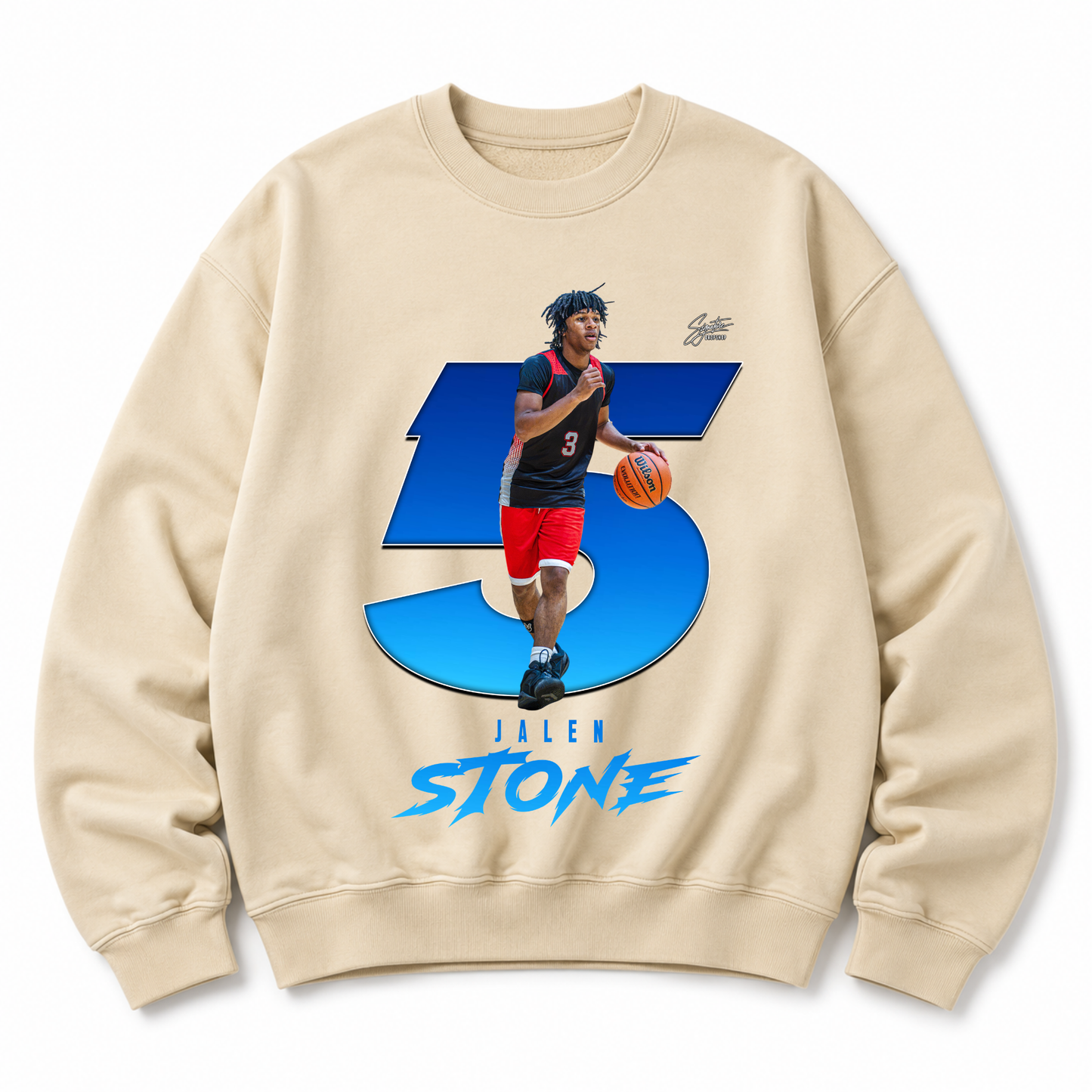 Jalen Stone Heavyweight Crewneck Sweatshirt
