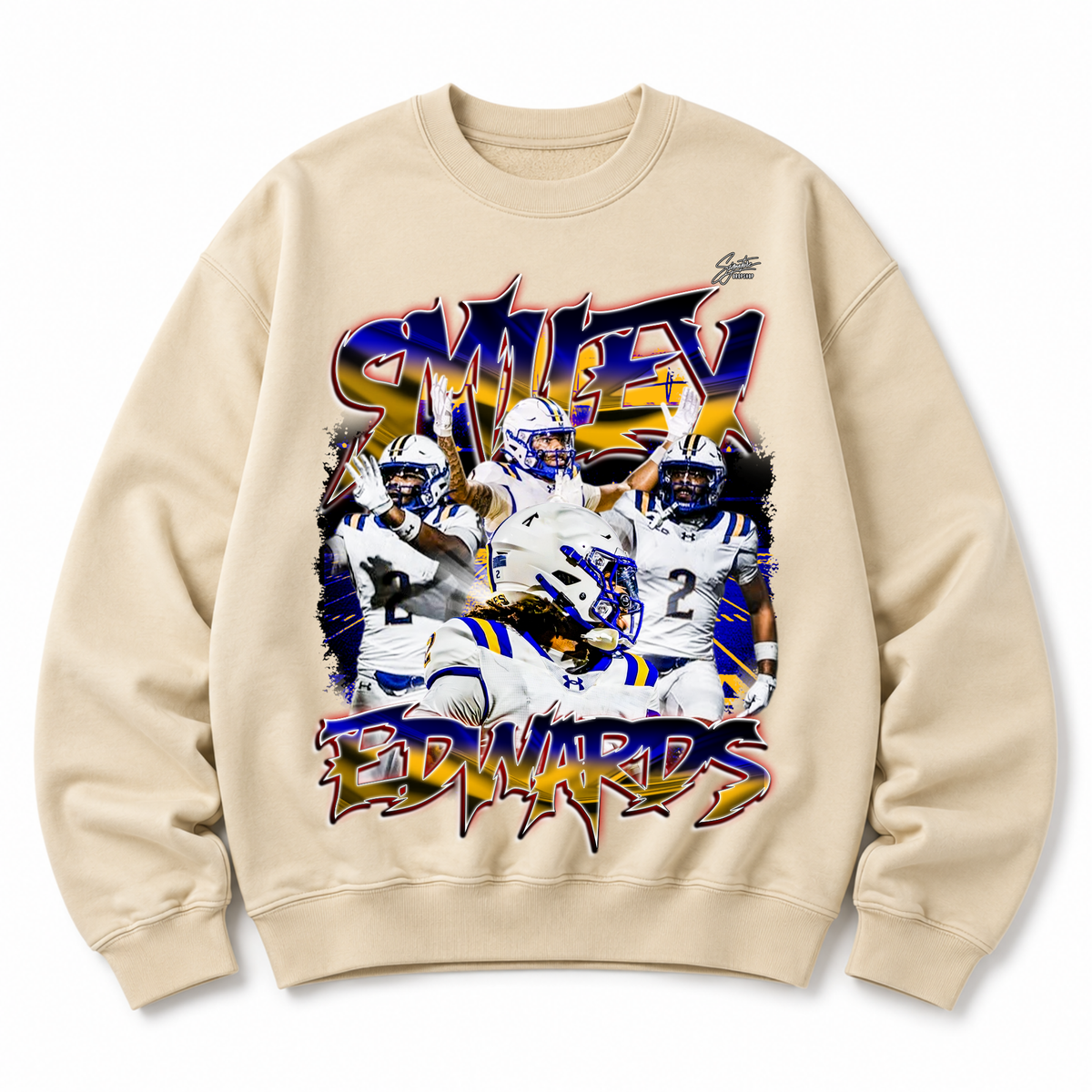 Smiley Edwards Heavyweight Crewneck Sweatshirt