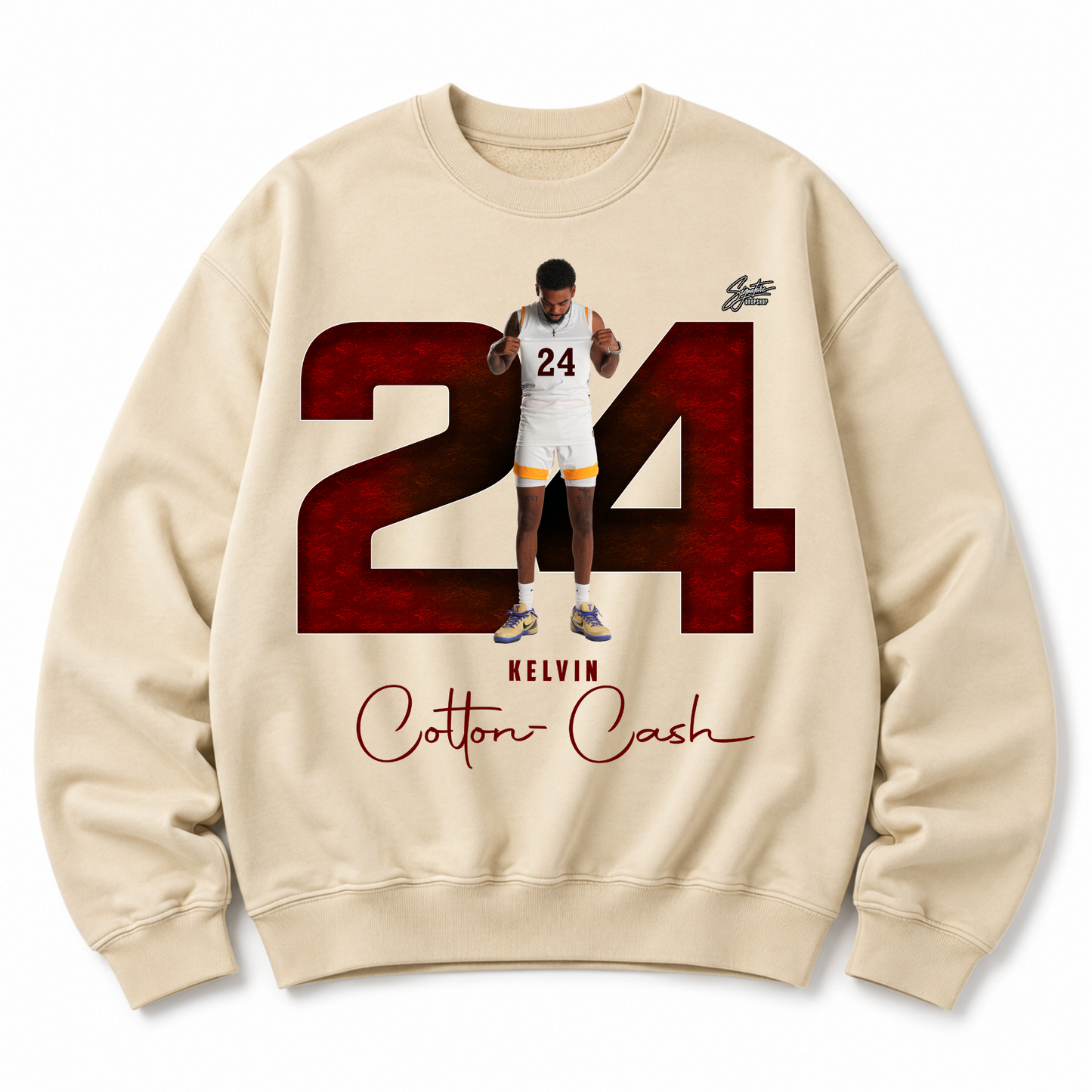 Kelvin Cotton-Cash Heavyweight Crewneck Sweatshirt