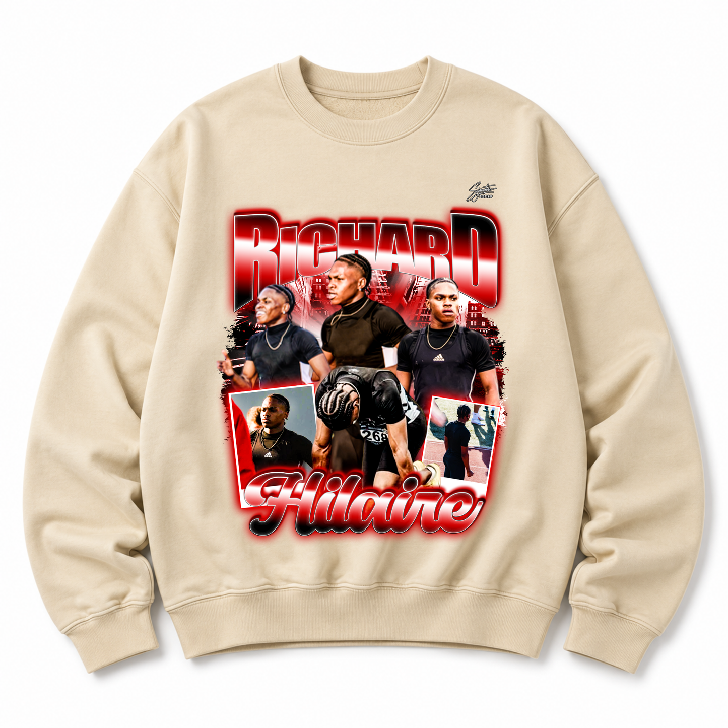 Richard Hilaire Heavyweight Crewneck Sweatshirt
