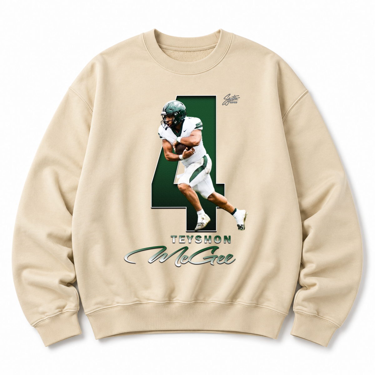 Teyshon Mcgee Heavyweight Crewneck Sweatshirt