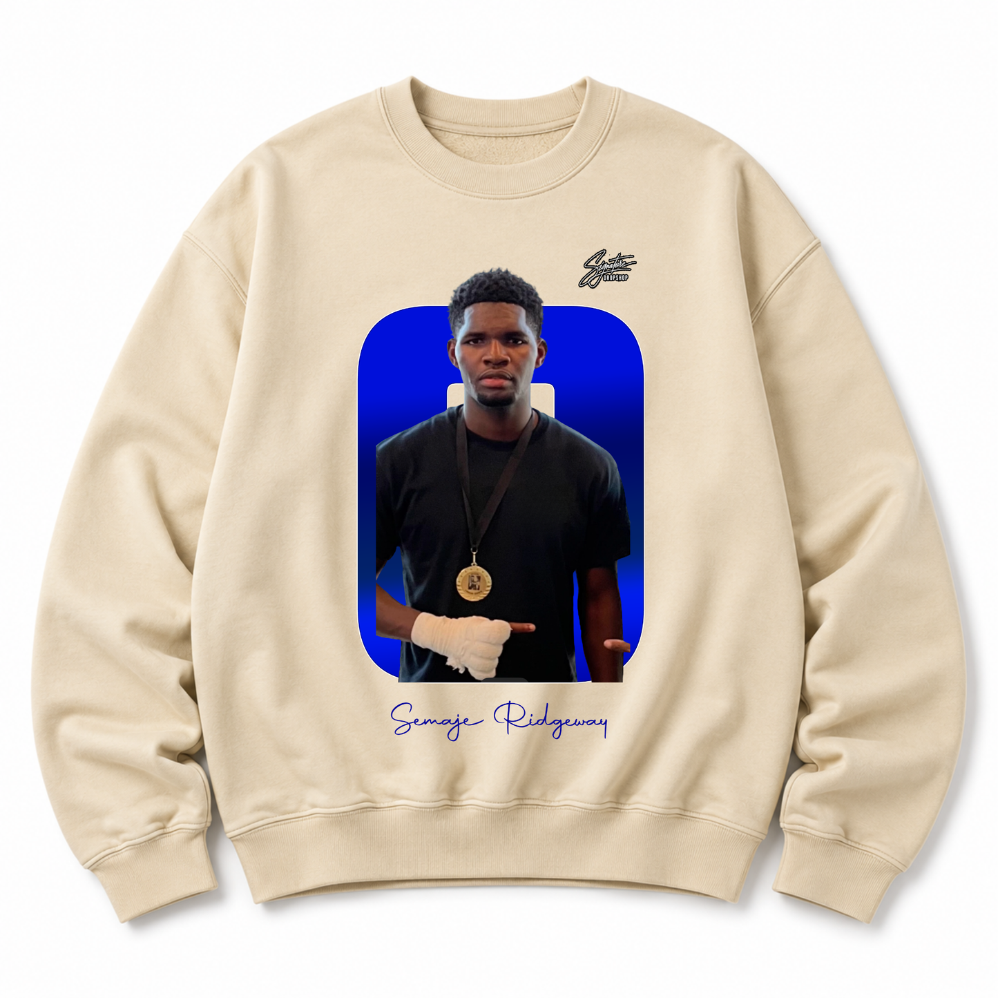Semaje Ridgeway Heavyweight Crewneck Sweatshirt