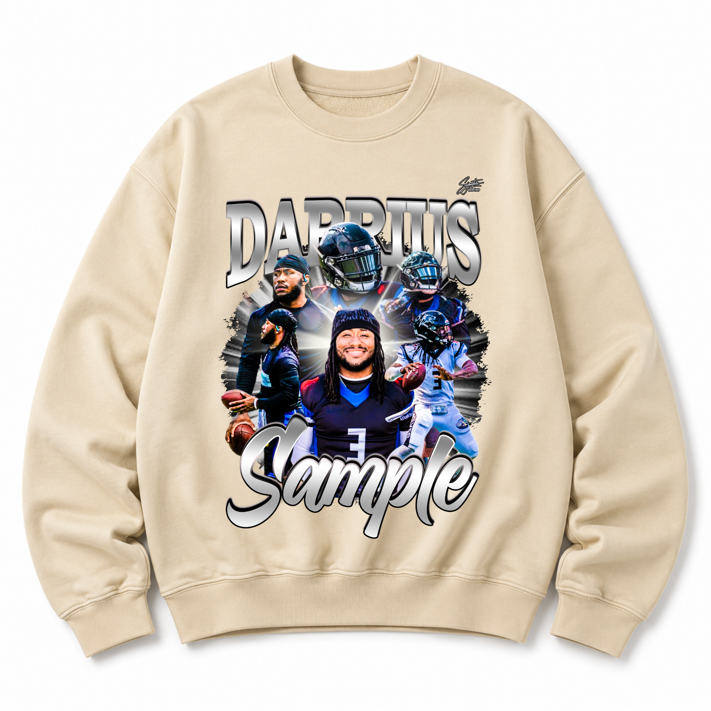 Darrius Sample Heavyweight Crewneck Sweatshirt