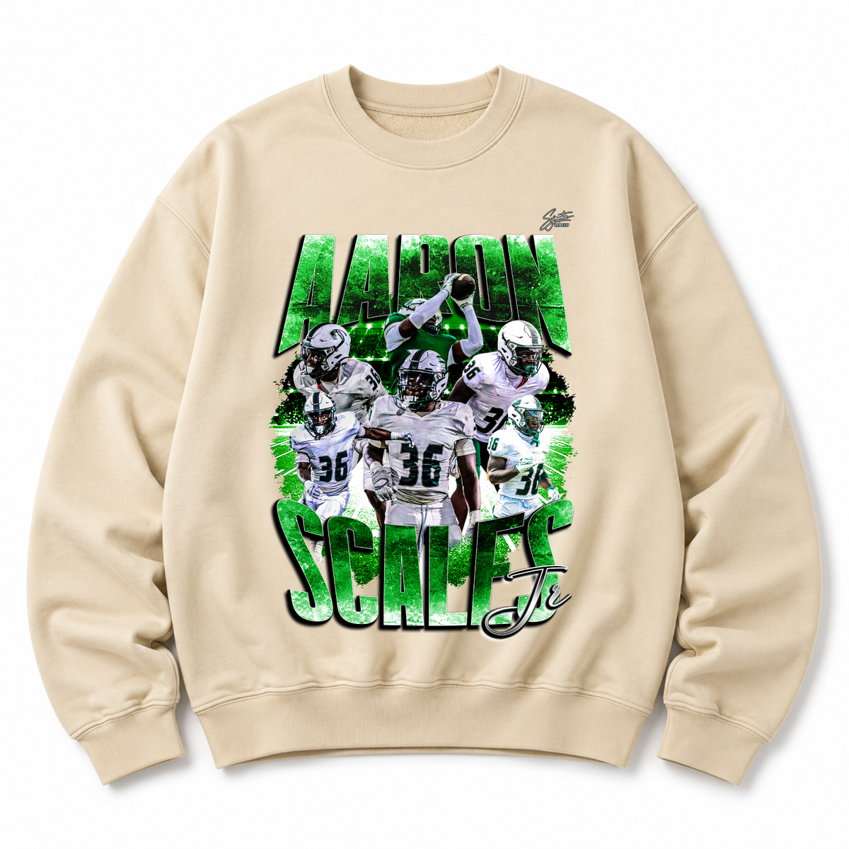 Aaron Scales Jr Heavyweight Crewneck Sweatshirt