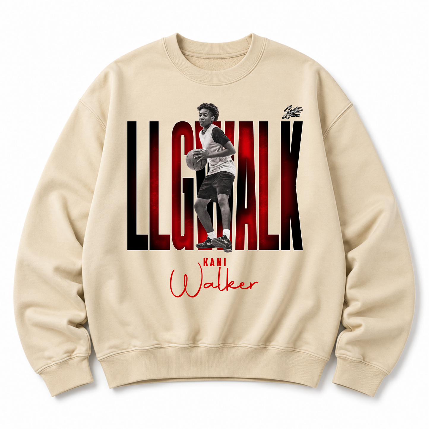 Kani Walker Heavyweight Crewneck Sweatshirt