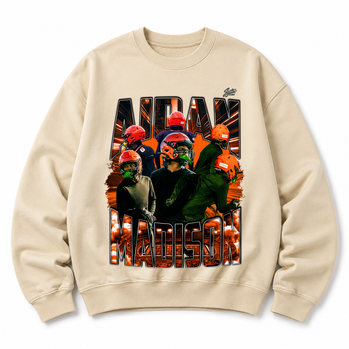 Aidan Madison Heavyweight Crewneck Sweatshirt