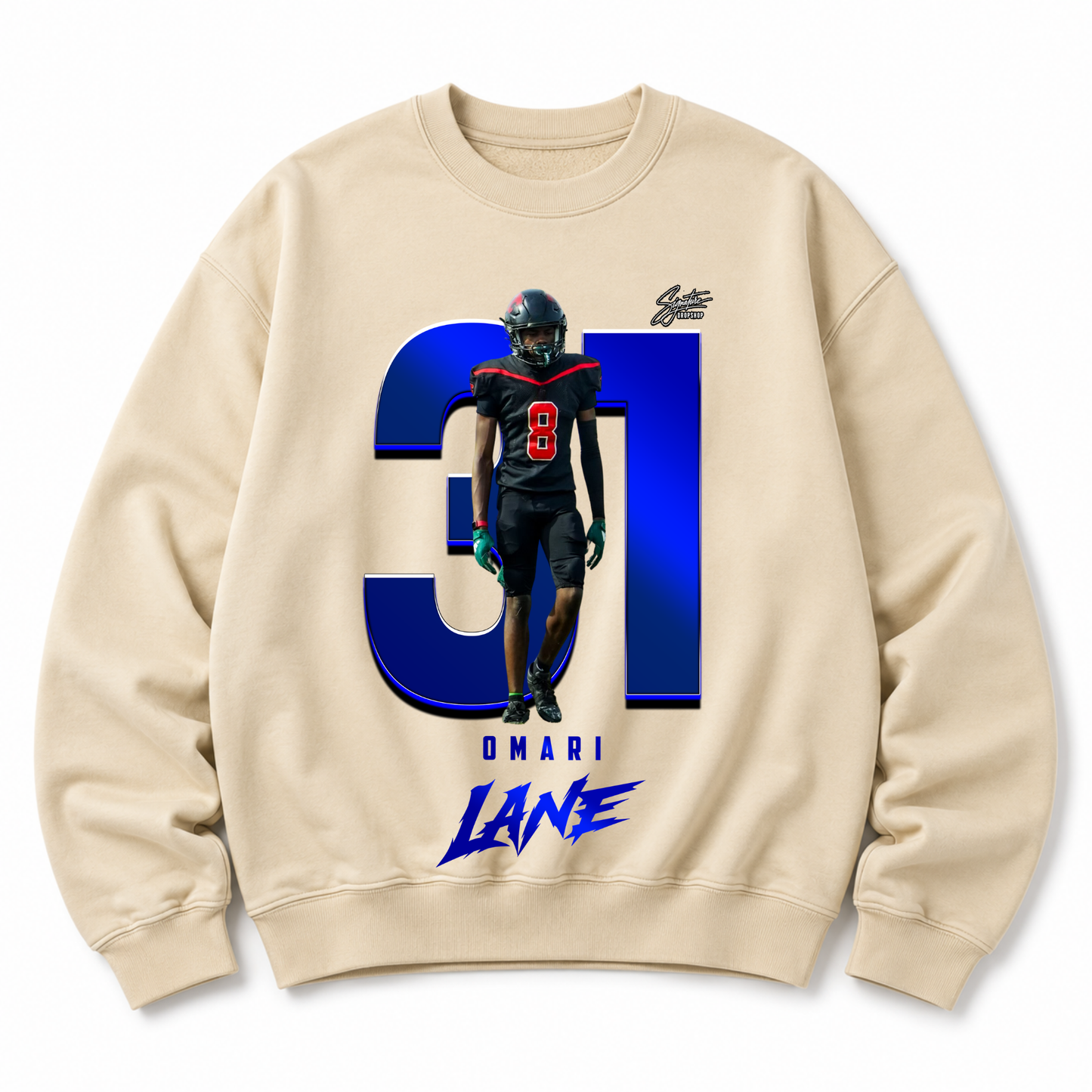 Omari Lane Heavyweight Crewneck Sweatshirt