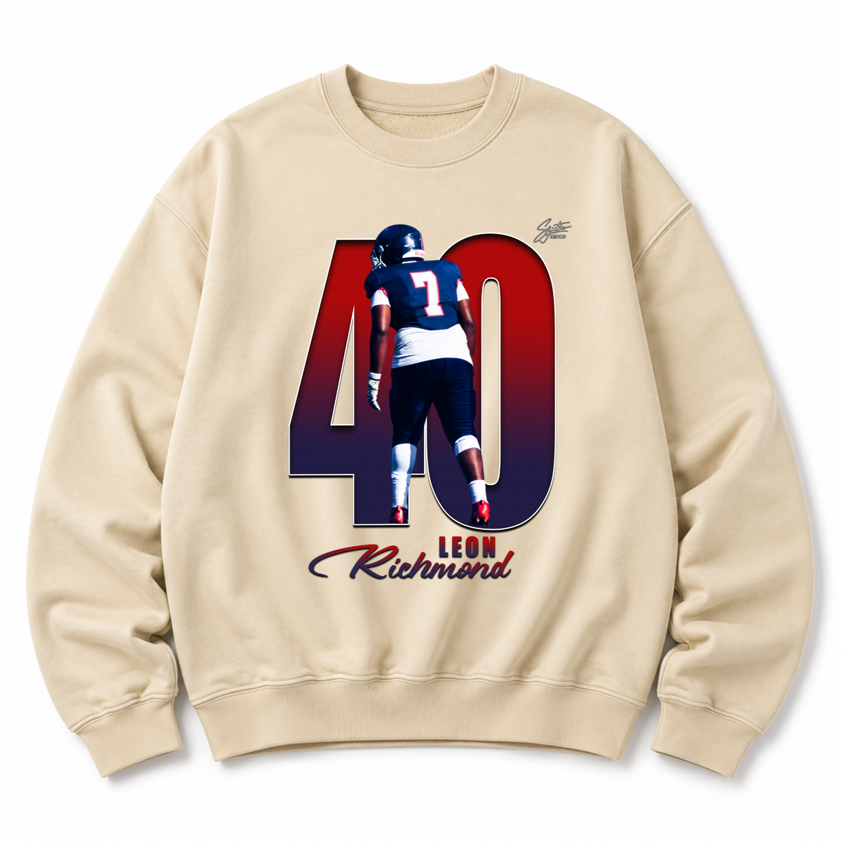 Leon Richmond Heavyweight Crewneck Sweatshirt