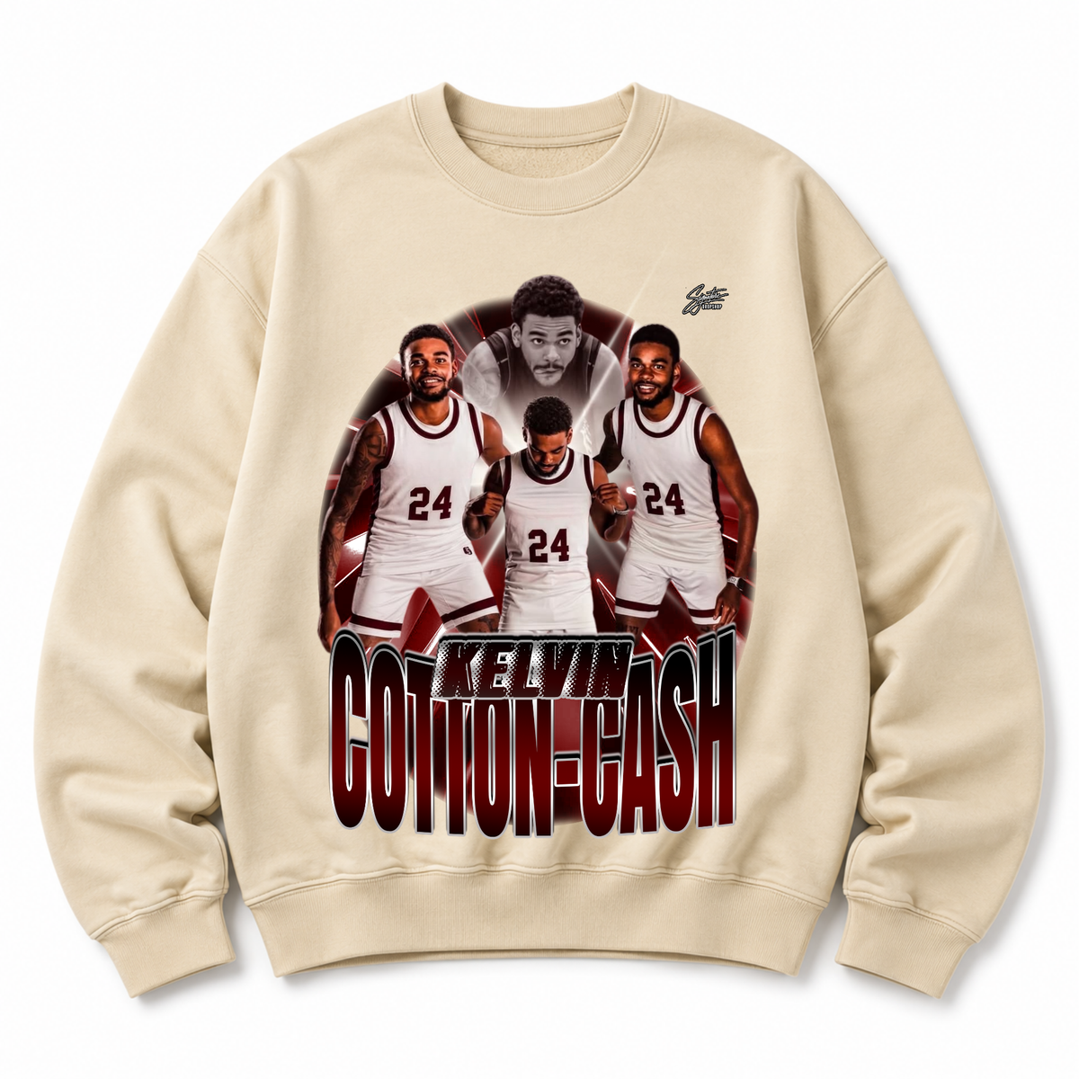 Kelvin Cotton-Cash Heavyweight Crewneck Sweatshirt