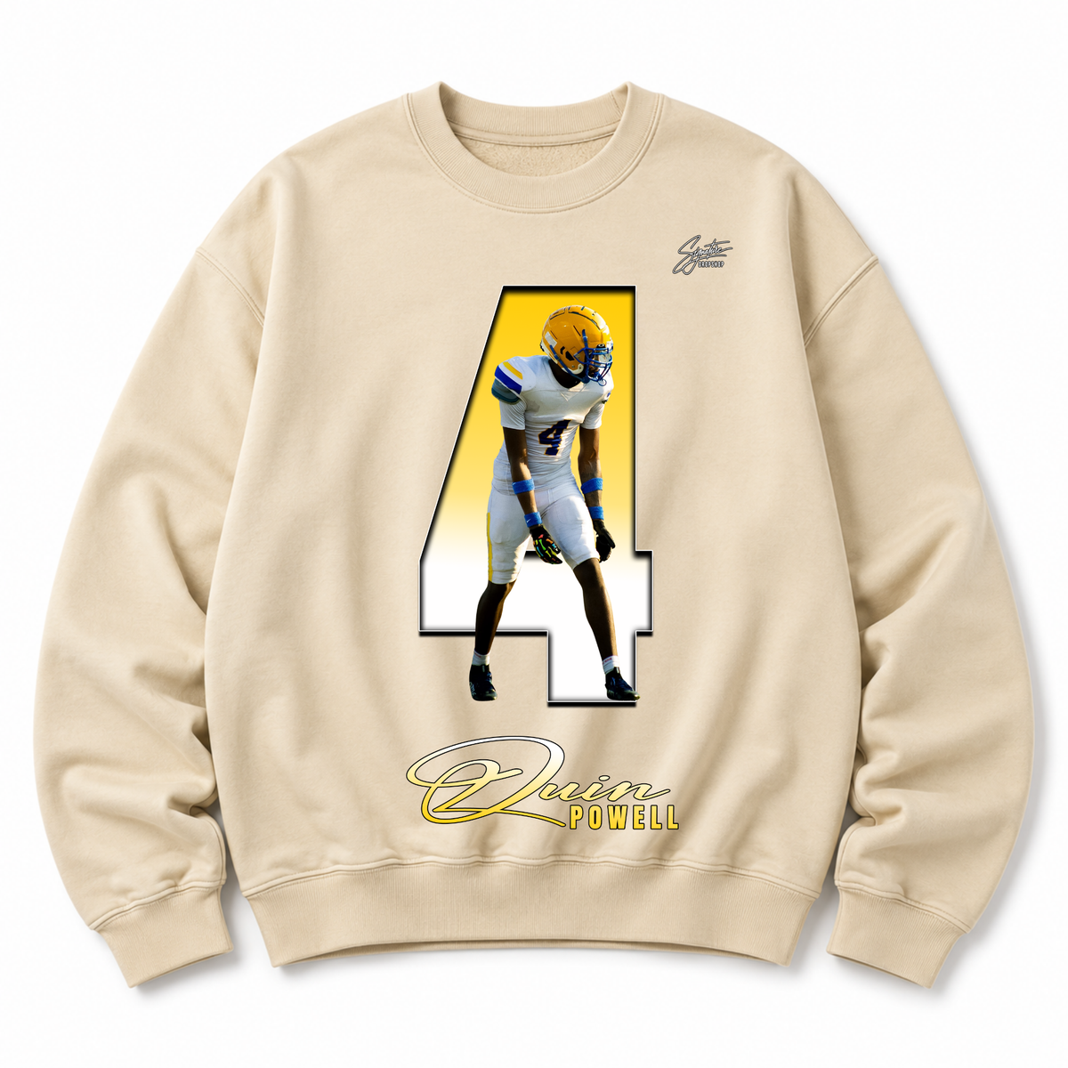 Quin Powell Heavyweight Crewneck Sweatshirt