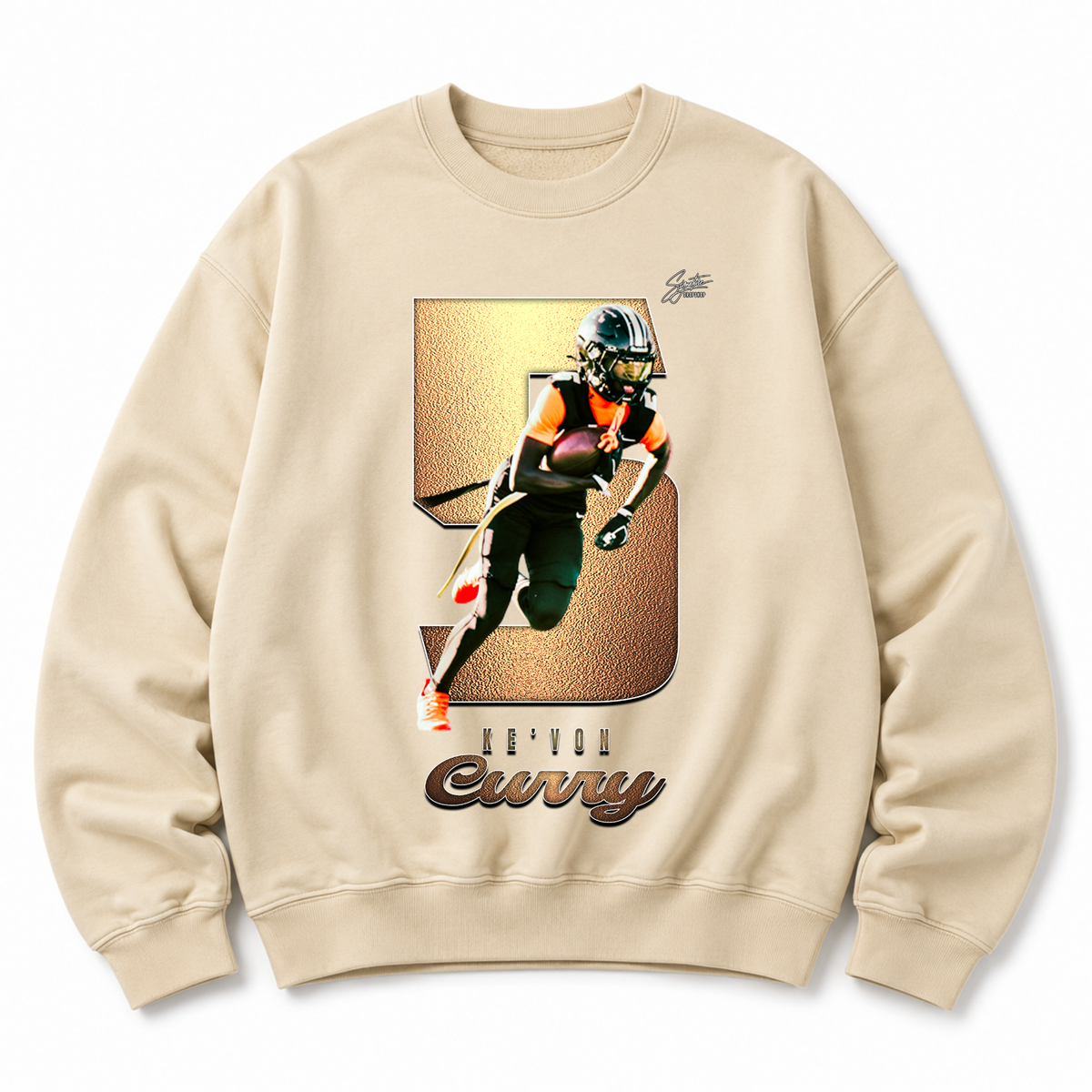 Ke’Von Curry Heavyweight Crewneck Sweatshirt