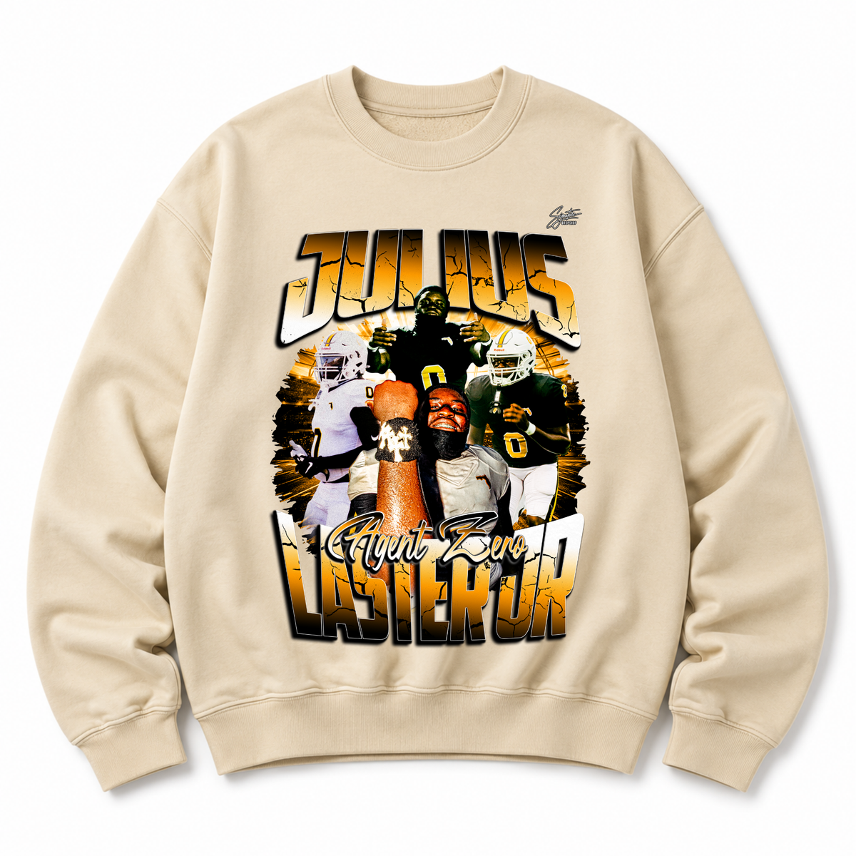 Julius Laster Jr Heavyweight Crewneck Sweatshirt