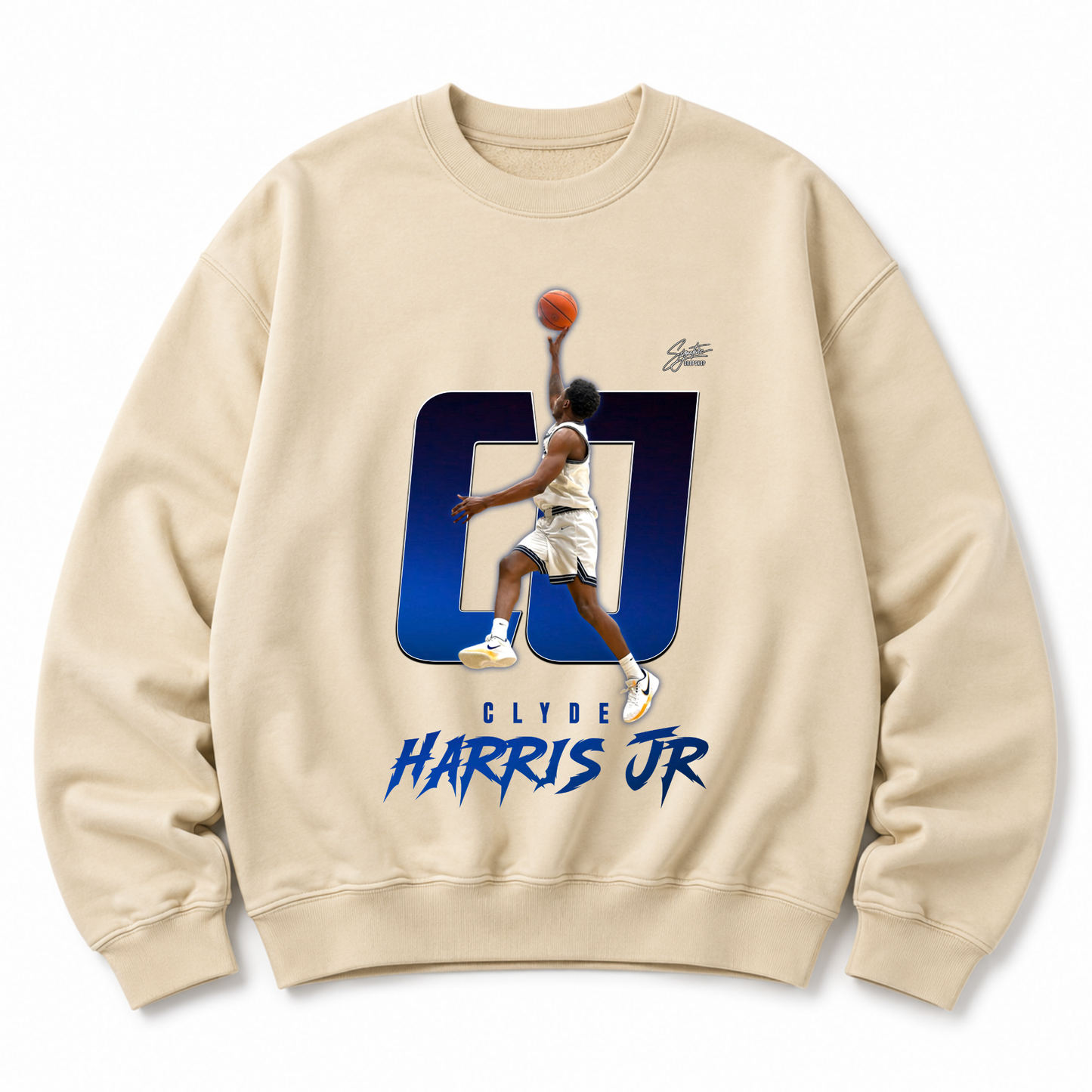 Clyde Harris Jr Heavyweight Crewneck Sweatshirt