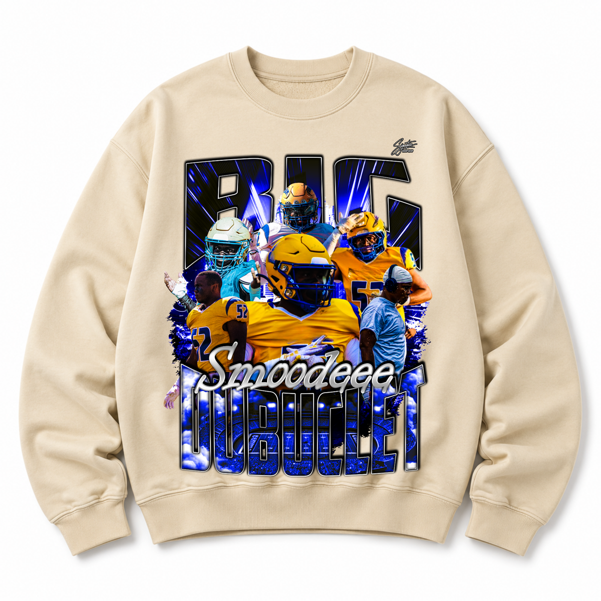 Big Smoodeee Dubuclet Heavyweight Crewneck Sweatshirt