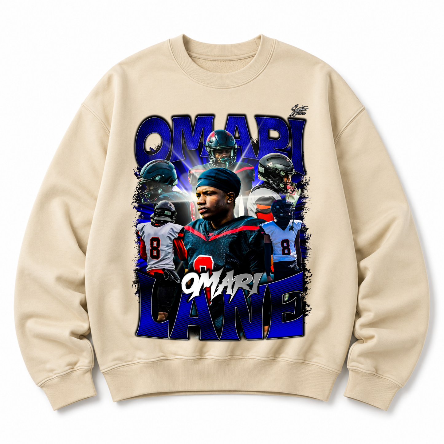 Omari Lane Heavyweight Crewneck Sweatshirt