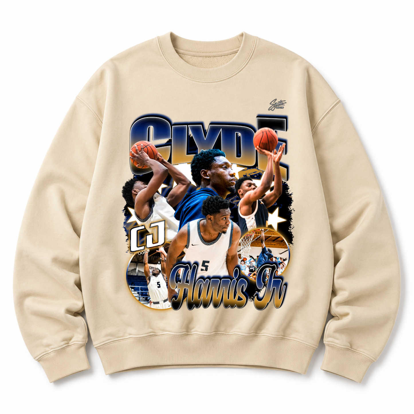 Clyde Harris Jr Heavyweight Crewneck Sweatshirt