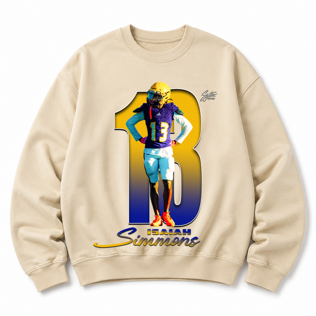 Isaiah Simmons Heavyweight Crewneck Sweatshirt