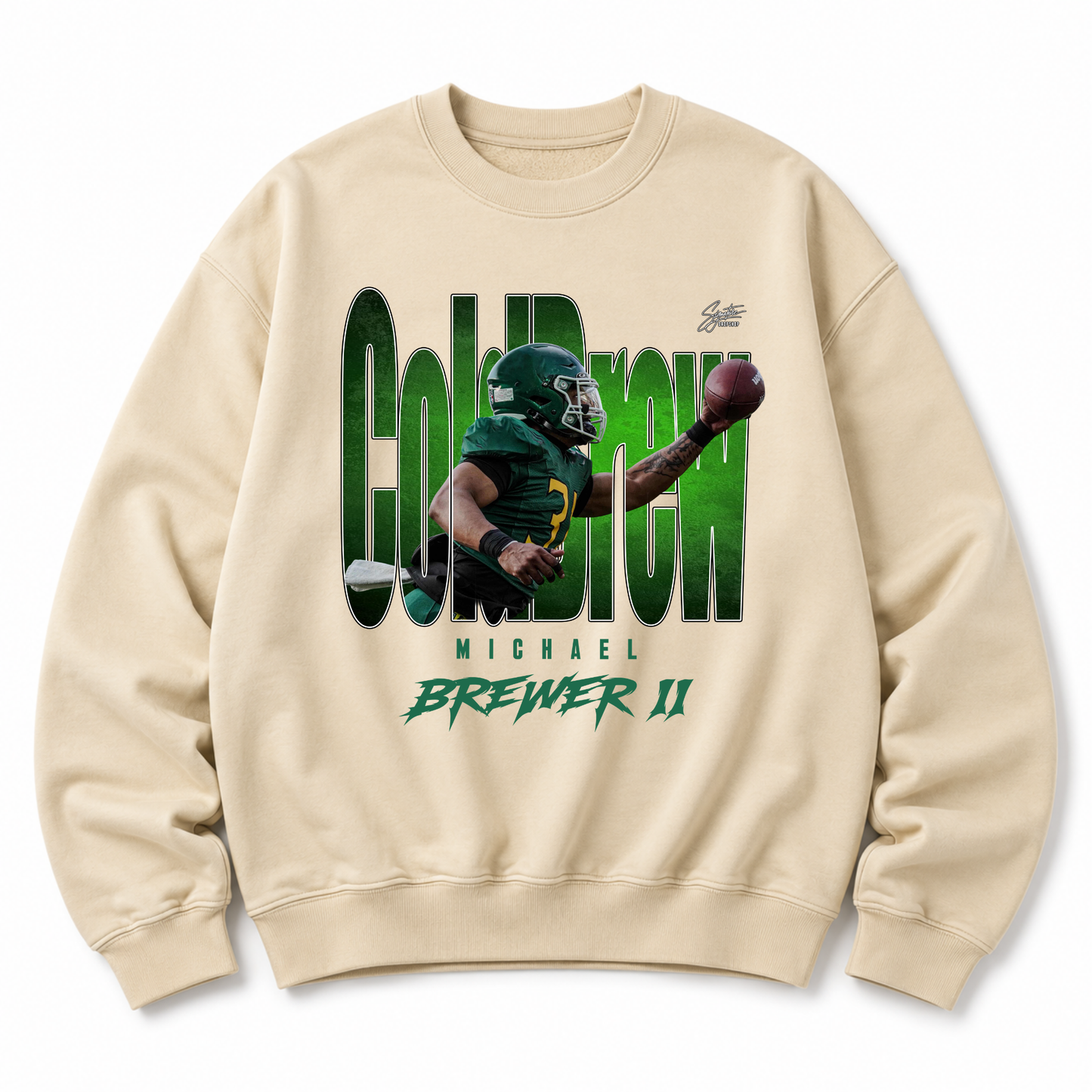 Michael Brewer II Heavyweight Crewneck Sweatshirt