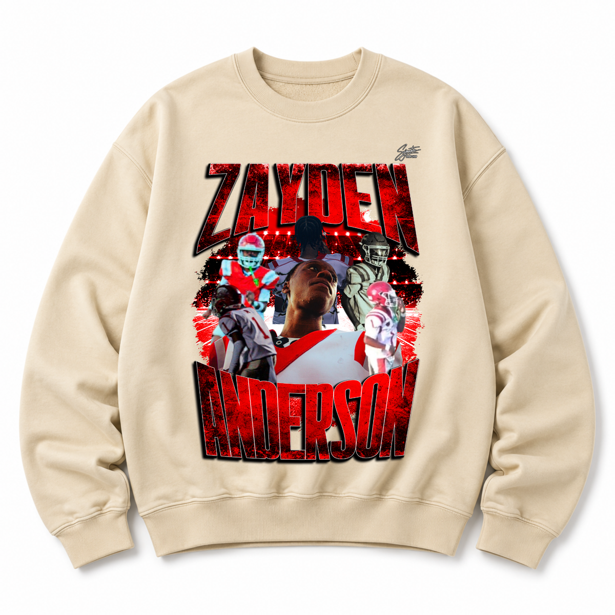 Zayden Anderson Heavyweight Crewneck Sweatshirt