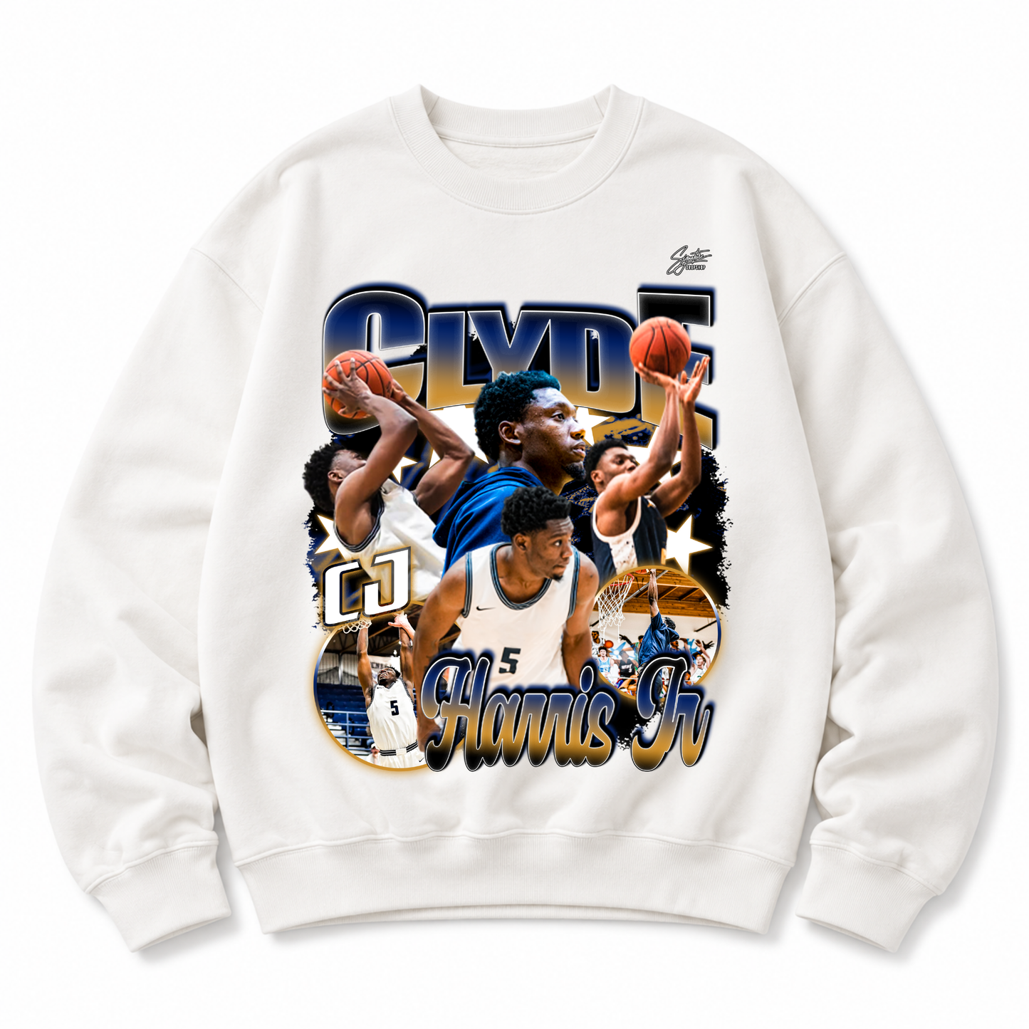 Clyde Harris Jr Heavyweight Crewneck Sweatshirt