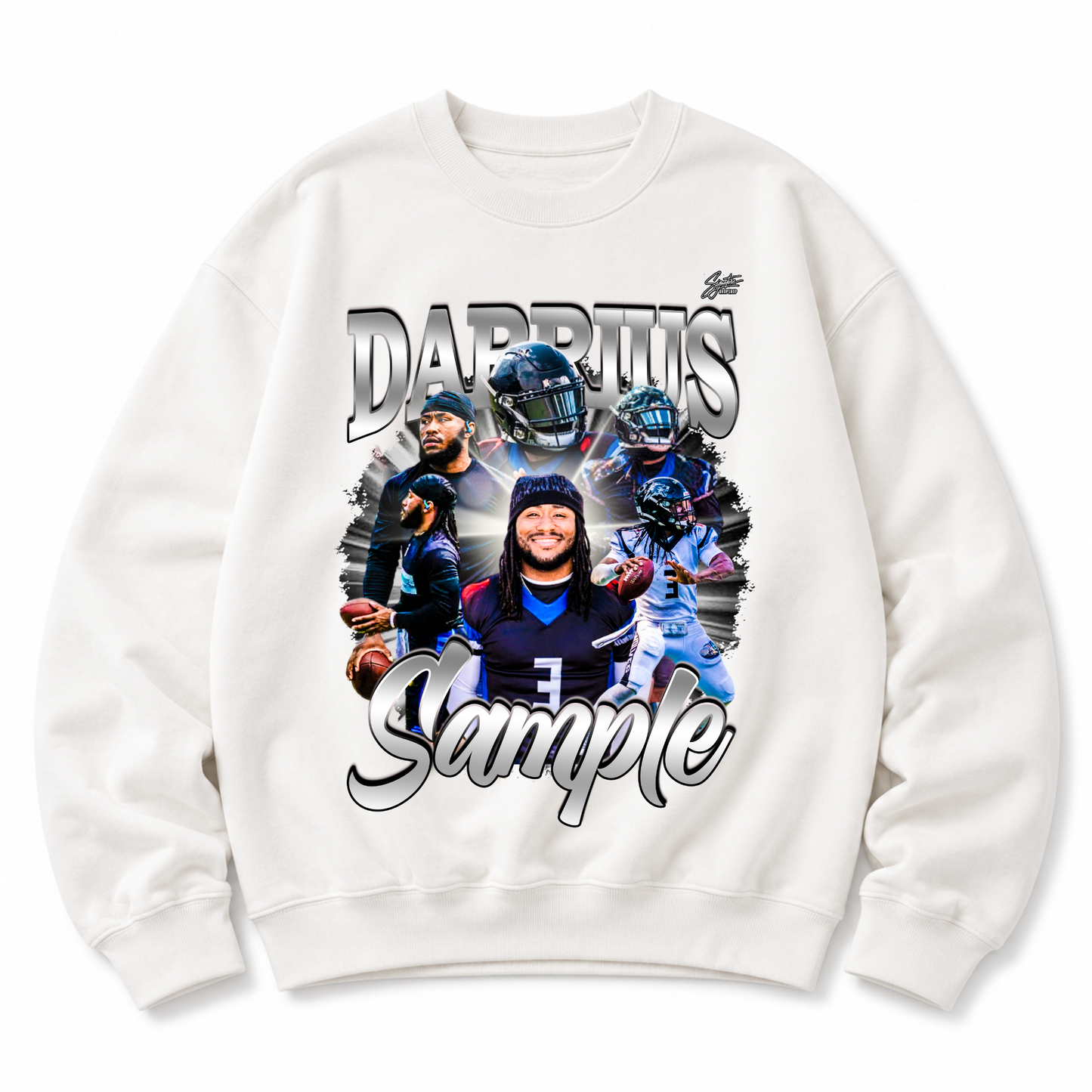 Darrius Sample Heavyweight Crewneck Sweatshirt