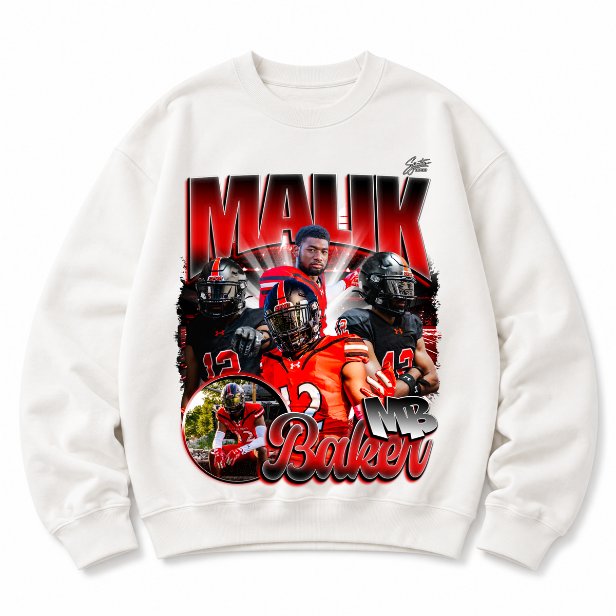 Malik Baker Heavyweight Crewneck Sweatshirt