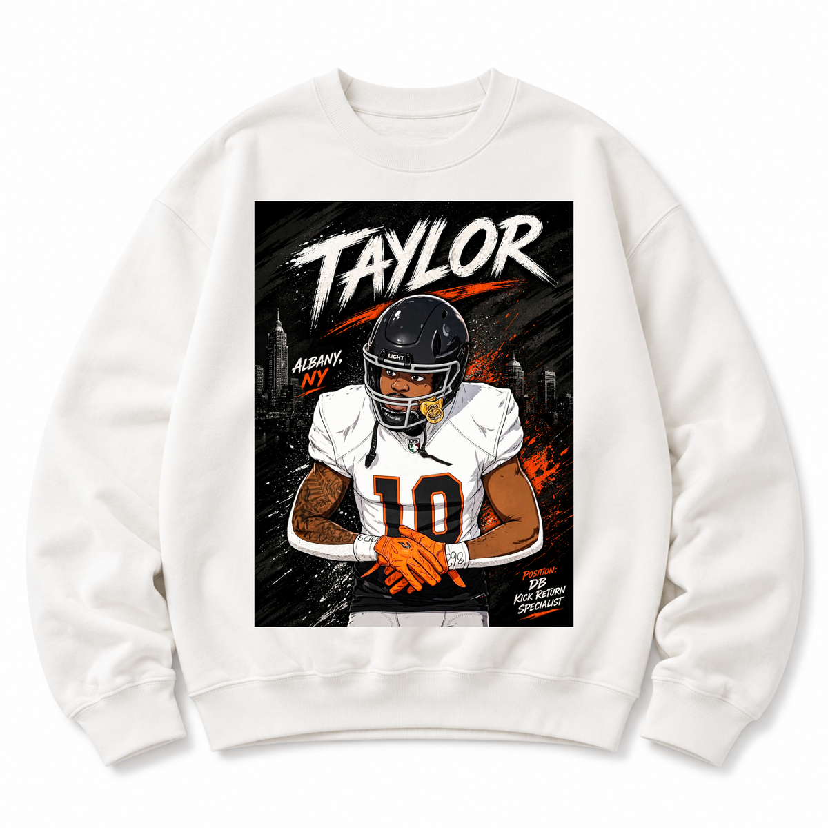 Taurian Taylor Heavyweight Crewneck Sweatshirt