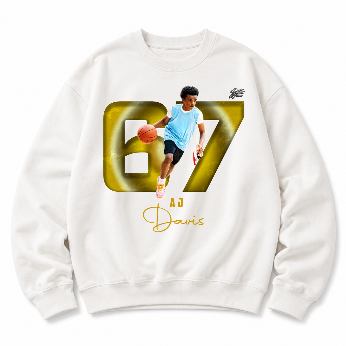Aj Davis Heavyweight Crewneck Sweatshirt