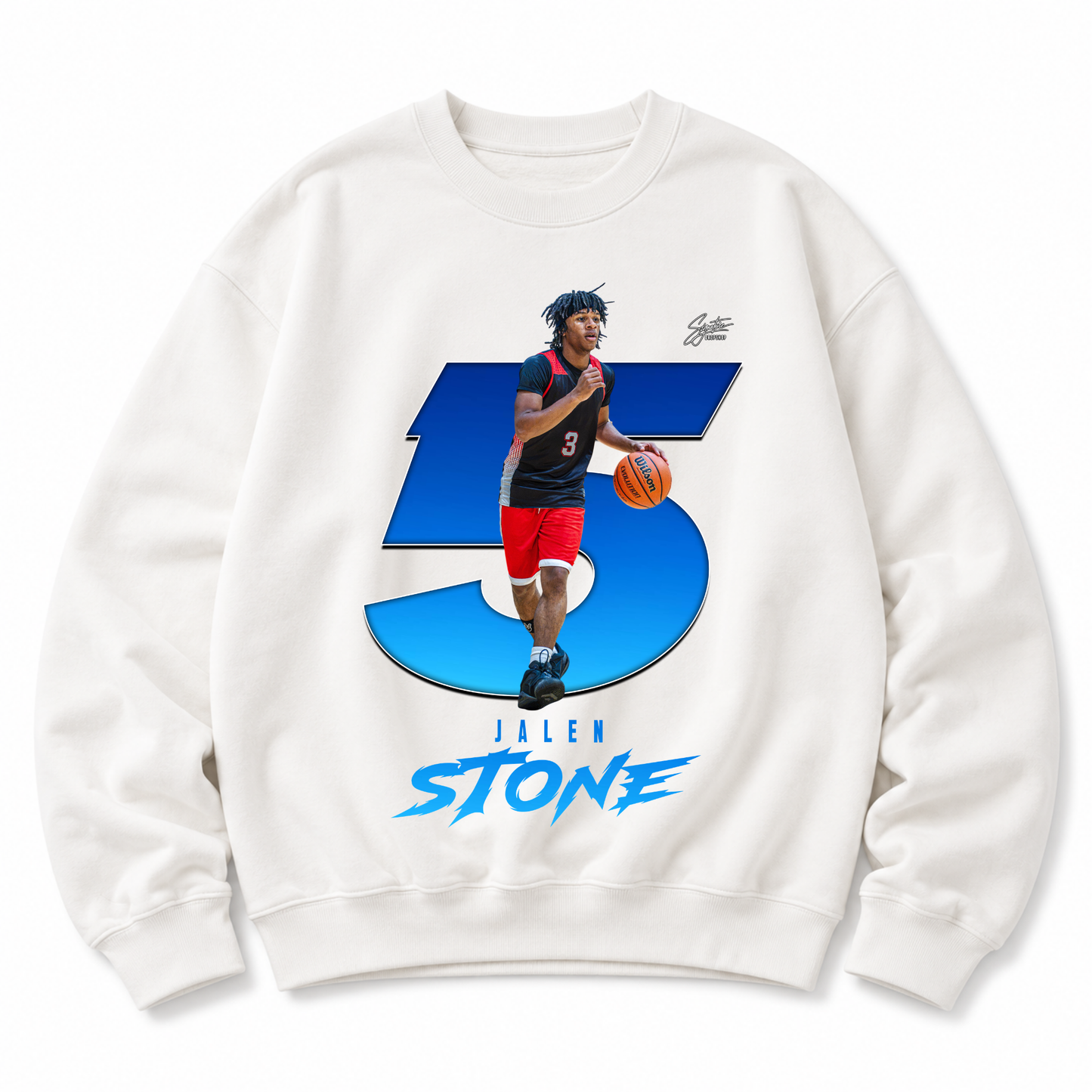 Jalen Stone Heavyweight Crewneck Sweatshirt