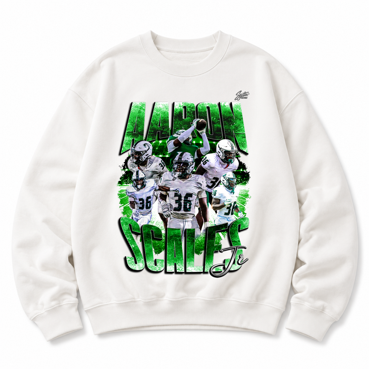 Aaron Scales Jr Heavyweight Crewneck Sweatshirt