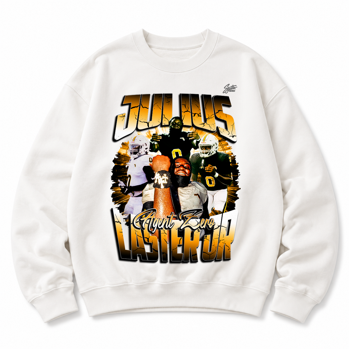 Julius Laster Jr Heavyweight Crewneck Sweatshirt