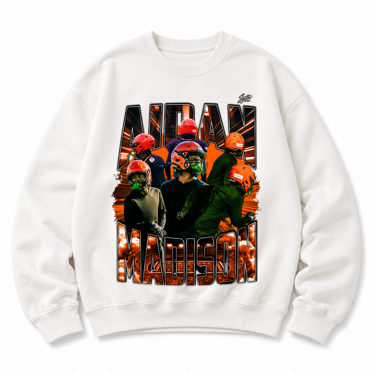 Aidan Madison Heavyweight Crewneck Sweatshirt