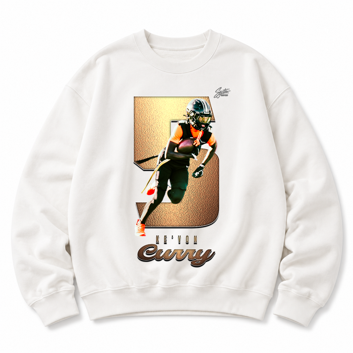Ke’Von Curry Heavyweight Crewneck Sweatshirt